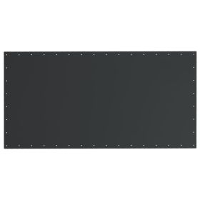 10x20ft Charcoal Carport Canopy Replacement UV-Resistant with Ball Bungee Tethers