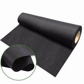 3ft*100ft Non-woven groundsheet, high-density weed control, breathable and environmentally friendly, a must-have for soil protection and gardenin